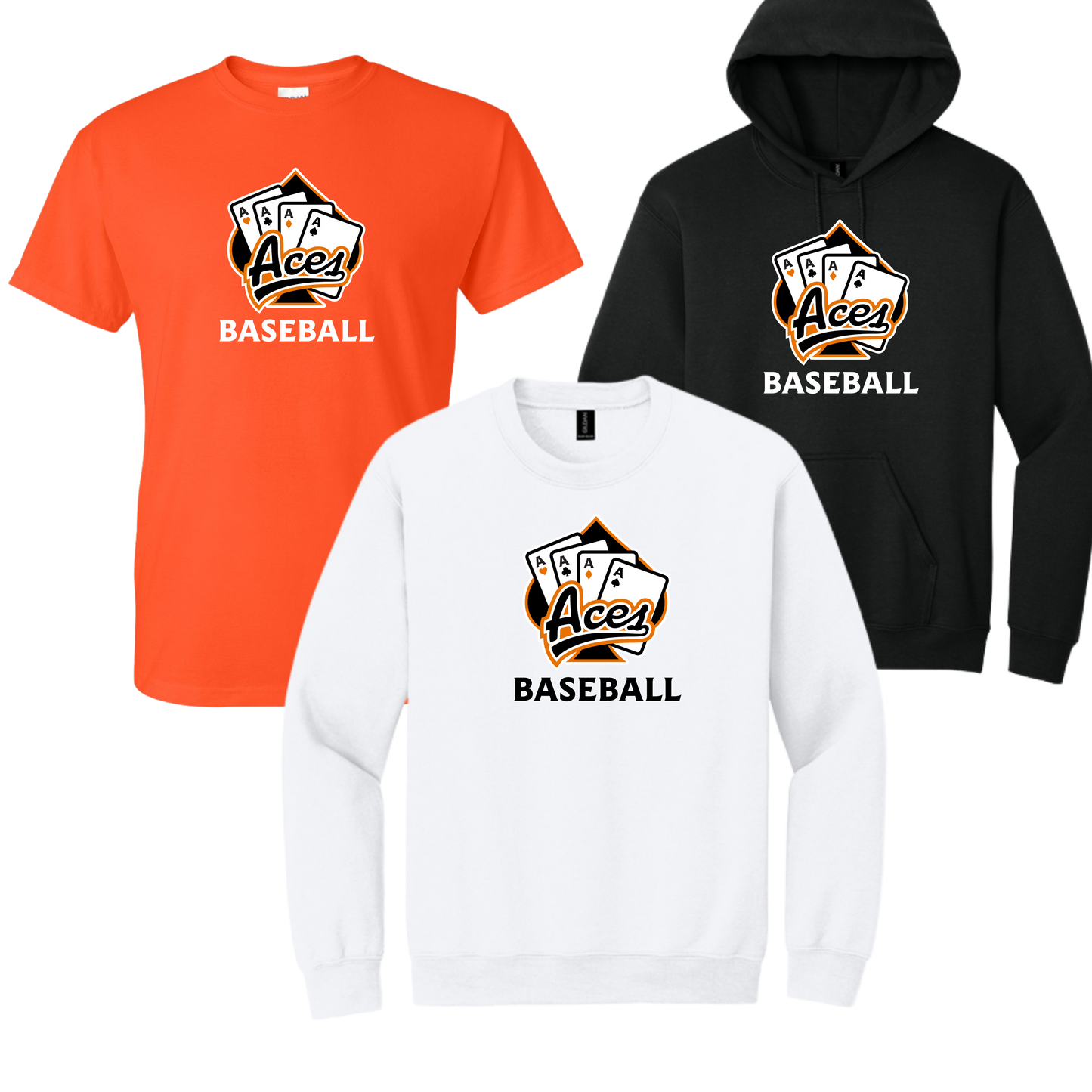 Aces Card logo baseball