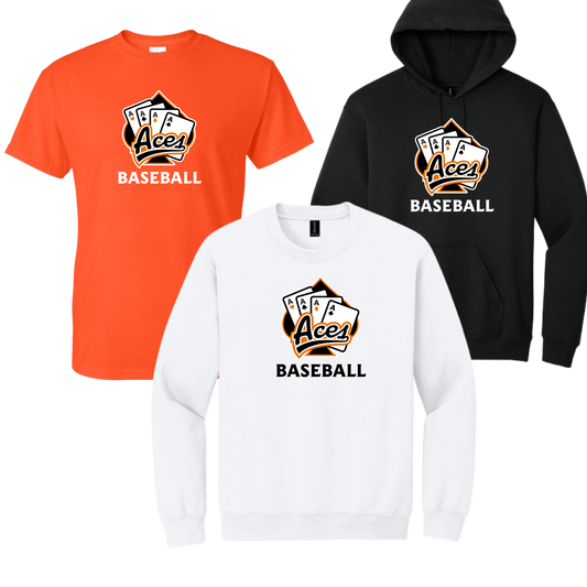 Aces Card logo baseball